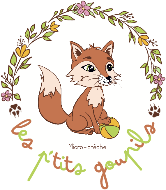 crèche bergerac micro crèche monbazillac les ptits goupils logo